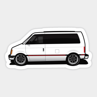 Chevy Shorty Astro Van Sticker